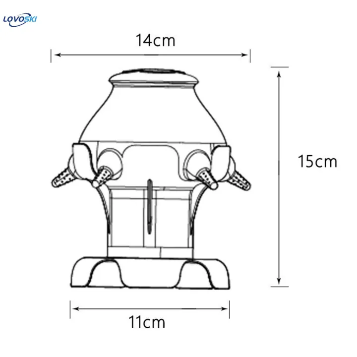 Pet%20Milk%20Bowl%20Pets%20Nursing%20Bottle%20Anti%20Choking%205%20Nozzles%20Nursing%20Station%20Gray%20Hollow%20Base%20-%20Image%208