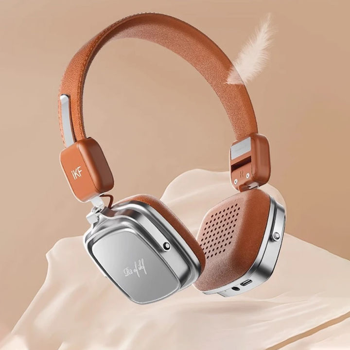 IKF R2 Retro Wireless Headphones Portable Lightweight Headsets