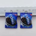 10pcs Resin Flatback Chocolate Biscuit Earring Charms Simulated Snacks DIY Crafts Phone Case Embellishment Bead jewlery Make. 