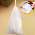 【The Edge of Beauty】New 1/5/10pc Bathroom oap Foaming Net hower Cleaning Bag Hangable Bubble Meh Wah Pouch Face Body kin Clean. 