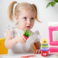 Bear Stacking Cups Kids Training Game Toy Stackable Counting Toys Nesting Children Gift Parent Interactive Plaything Infant.