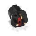 UK Plug Adapter Type G Fused Plug Universal Copper Converter European To British Singapore Travel Adapter EU To UK Power Adapter. 