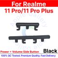 Compatible with Realme 11 Pro (RMX3771) / Pro Plus (RMX3740, RMX3741) External Side Buttons Power On Off + Volume Control Button Outside Side Keys.