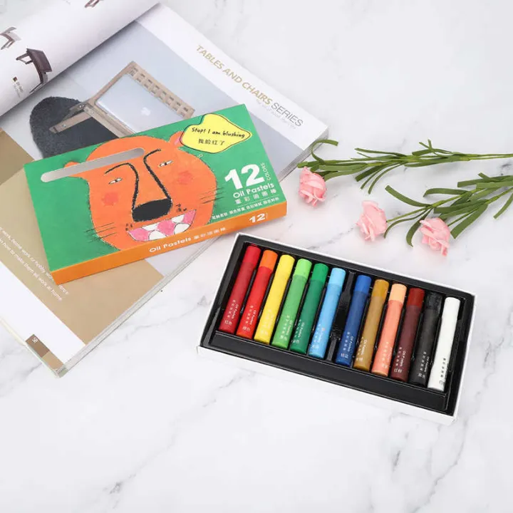12Pcs%20Oil%20Painting%20Stick%20Water-Soluble%20Non-Toxic%20Professional%20Drawing%20Pen%20Art%20Supply%20-%20Image%205