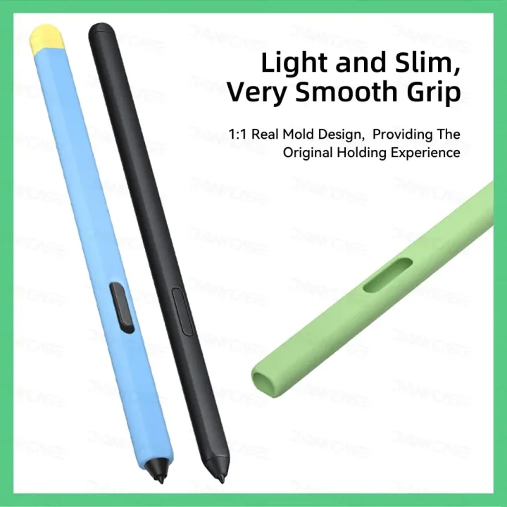 Silicone%20Pencil%20Case%20For%20Samsung%20S%20Pen%20Tab%20S7%20FE%20S8%20Plus%20S9%20Ultra%20S6%20Lite%20Stylus%20Touch%20Pen%20Cover%20Non-slip%20Protection%20Sleeve%20Case%20-%20Image%204