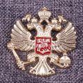 Coat of Arms of Russia Double-headed Eagle Symbol.