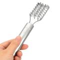 Stainless Steel Fish Scale Cleaner - Silver. 