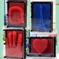 Novelty Clone Toy Home Decoration Fingerprint Painting Pin Art Board Hand Model. 