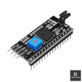 I2C LCD Display Module for Arduino, Raspberry Pi, ESP32 and other Microcontrollers. 