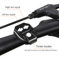 Wireless Bicycle Tail Indicator Light Turn Signals Remote Control With Signal Horn Usb Rechargeable Light - Cycle Accessories - Cycle Accessories - Cycle Accessories. 