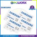 【Ready Stock+FREE Shipping+COD】Samsung 32GB / 64GB / 128GB / 256GB PRO Endurance micro SD Memory Card for Video/CCTV Monitoring. 