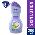 Parachute SkinPure Natural Moisture Body Lotion with Olive & Coconut MilkFor Soft, Glowing, Nourished Skin 100% Natural Moisturizers All Skin Types 200 ml. 