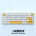 KBDiy KOA Profile PBT Keycaps for Mechanical Keyboard Japanese Korean Russian MAC Apple Style Glimmer Honey Milk Matcha Keycap. 