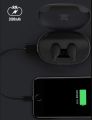 REMAX TWS-3 Wireless Bluetooth Stereo Noise Reduction Sport Earphone with Charging Case (Black). 