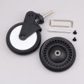 Stroller Replacement Rubber Wheels Front And Rear Wheel Stroller Accessories Compatible With Stroller. 
