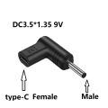 DC 5.5x2.1 5V 9V 12V USB C PD to DC Power Connector Universal Cable for USB RouterType C to DC Jack Plug Adapter Converte head. 