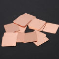 Desktop Aluminium Heatsink Sheet CPU GPU RAM Copper Cooling sheet High-performance Conducting Strip Heat dissipation 20*20*0.3mm 20pcs. 