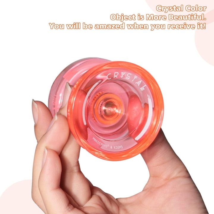 MAGICYOYO%20K2%20Plus%20Crystal%20Responsive%20Yoyo,Dual%20Purpose%20Yo-Yo%20with%20Replacement%20Unresponsive%20Bearing%20for%20Intermediate%20-%20Image%208