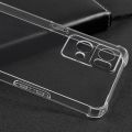 oppo Reno 7 Pro Transparent Soft & Flexible TPU With Bumper Mobile Back Cover.