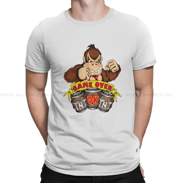Donkey%20Kong%20Game%20Newest%20TShirt%20for%20Men%20DK%20Round%20Collar%20Polyester%20T%20Shirt%20Personalize%20Gift%20Clothes%20Streetwear%20-%20Image%208