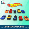 HOT WHEELS Mini Die Cast Metal Cars 10 Pcs (Random Color) Set Made in China For Kids.
