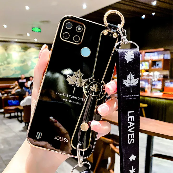 For%20Realme%20C25Y%20/%20Realme%20C21Y%20Back%20Cover%20with%20Lanyard%20+%20Wristband%20Fashion%20Shiny%20Maple%20Leaf%20Plating%20Bumper%20Stand%20Holder%20Case%20Camera%20Protection%20Soft%20Silicone%20Mobile%20Phone%20Cases%20-%20Image%203