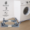 1 PCS Washing Machine Stand Multi-Functional Adjustable Base Bathroom Accessories for Dryer Refrigerator D.