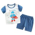 Toddler Baby Boys Girls Summer Clothing Suit Newborn Kids Cartoon Short Sleeve T-shirts+shorts 2pcs Children's Tracksuits Sets.