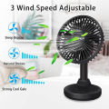 Awei F29 Desktop Oscillating 3600mah Rechargeable Fan- Black. 