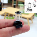 【Support-Cod】 1:12 Dollhouse Miniature Grid Space Mini Juicer Kitchen Supplies Miniature Model Podazz. 