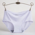 Ice Silk Seamless Panty – Ultra Soft Breathable Invisible Underwear for Women.