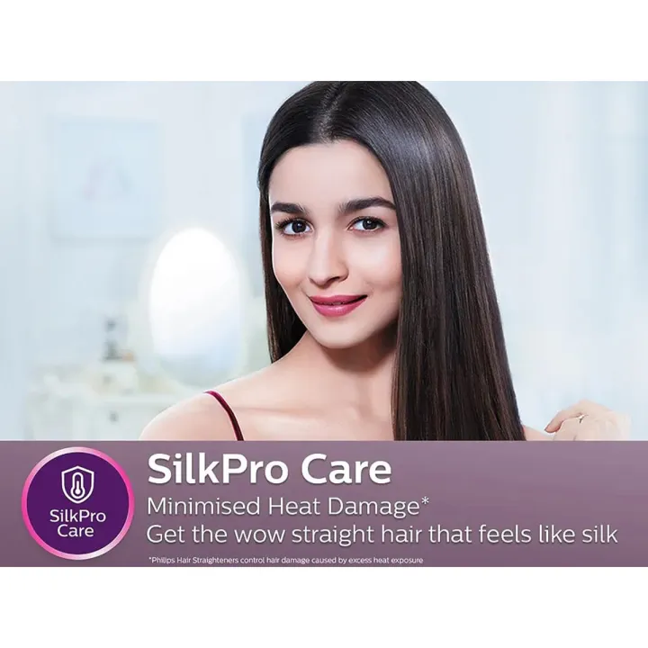 Philips%20HP8302/06%20Selfie%20Hair%20Straightener%20%E2%80%93%20SilkPro%20Care,%20Ceramic%20Plates,%20210%C2%B0C%20Fast%20Heat%20Up%20(Official%20Philips%20Product)%20-%20Image%2010