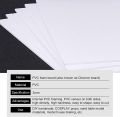 PVC board 3mm White Foam Boards 11.8x7.8" Rectangle Foam PVC Sheet Poster Board Mount Board for Mounting, Crafts, Modelling, Art, Display, School Projects. 