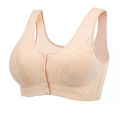 Year of Birth Red Bra Set Front Buckle Wireless Mother Underwear Large Size Middle-Aged and Elderly Bra Tiger Gift Box.