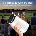 HY300 Mini Smart Projector 4K Support | Portable Home Cinema Projector with WiFi. 