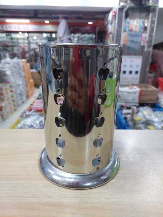 Spoon%20Holder%20Stainless%20Steel%20%20(NO%20RUST%20GUARANTEED)-%201%20Piece%20-%20Image%202