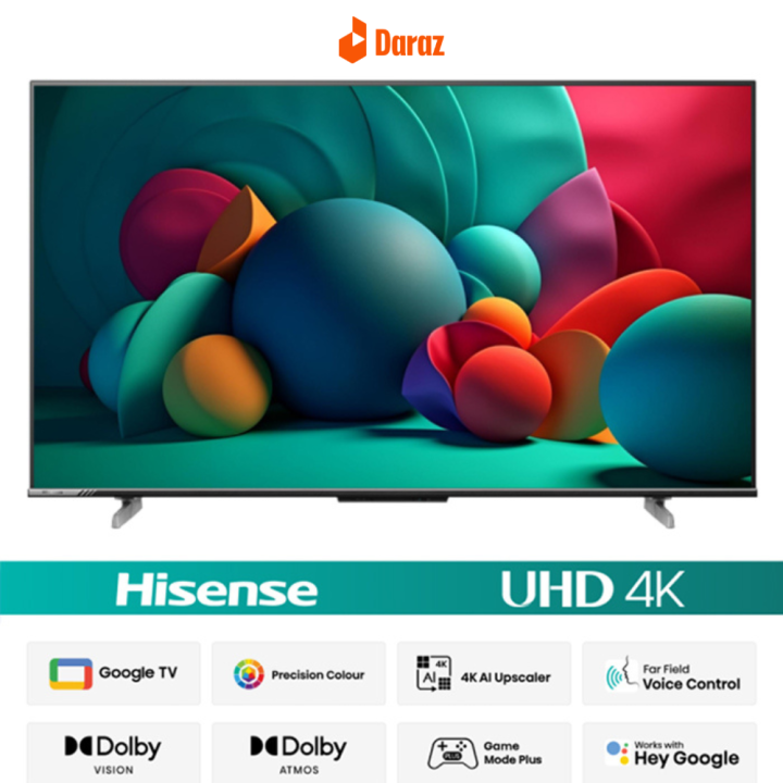 Hisense%2043%20inch%20Bezelless%20Dolby%20Vision%204K%20UHD%20Smart%20LED%20Voice%20Control%20Google%20DTS%20TV%2043A6F3%20with%20Free%20Delivery%20-%20Image%202