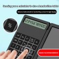 Mini Foldable 12-Digit Scientific Calculators with 5Inch LCD Notepad Writing Pad With Stylus For Students Office MuXiaRe.