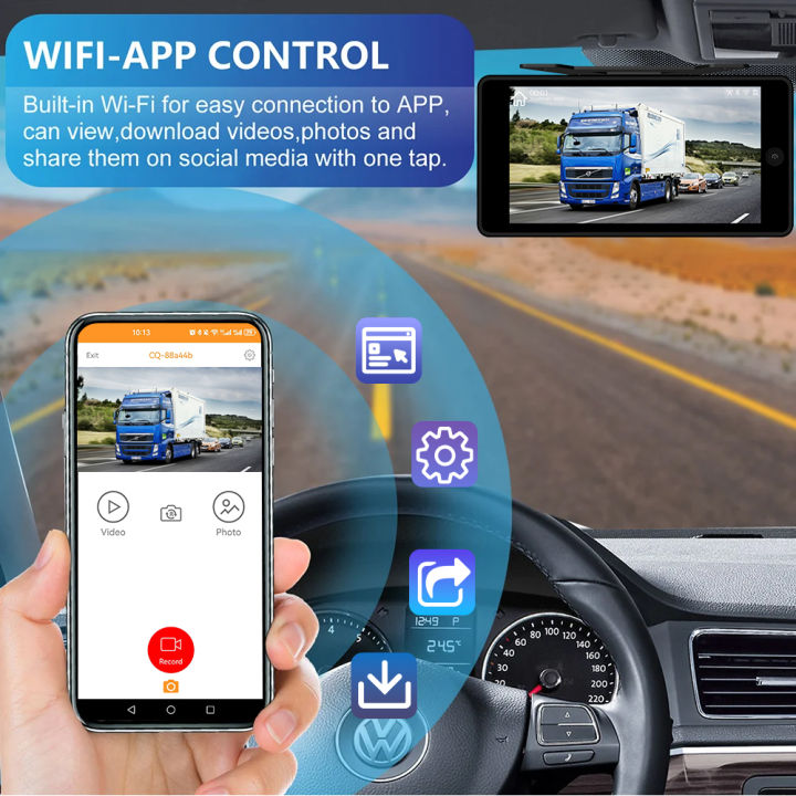 4CH%2010.1%20Inch%20CarPlay%20Android%20Auto%20Vehicle%20DVR%20System%201080P%20Camera%20BSD%20Alarm%20Wifi%20App%20Control%20Parking%20Monitor%20For%20Truck%20Bus%20RV%20-%20Image%205