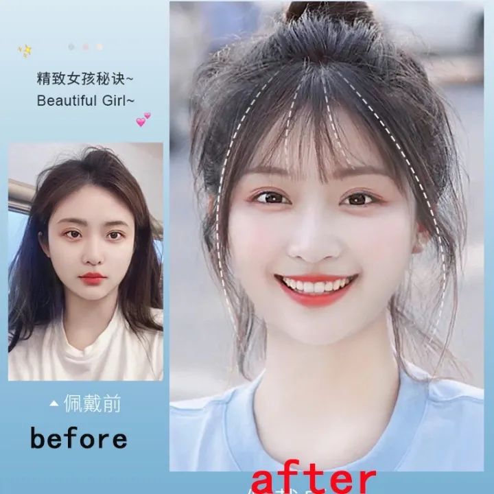 Korean%20Natural%20Forehead%20Ins%20Hair%20Fake%20Fringes%20Air%20Bangs%20Wig%20Female%20Piece%20Real%20Comic%20Flush%20Bangs%20Invisible%20Wig%20-%20Image%208