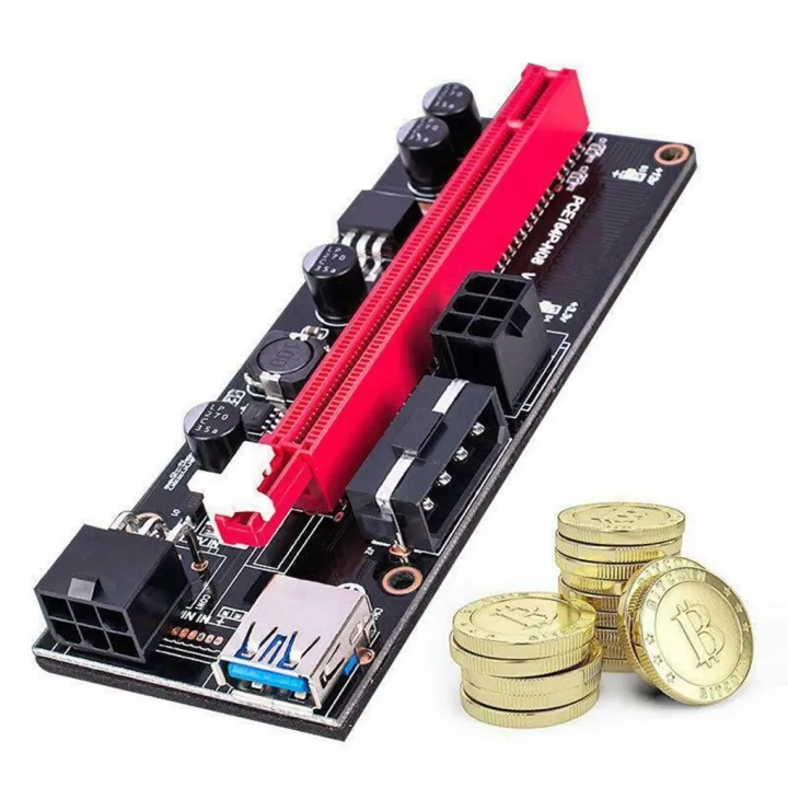 New%20PCI-E%20pcie%20Riser%20009%20Express%201X%204x%208x%2016x%20Extender%20PCI%20E%20USB%20Riser%20009S%20Dual%206Pin%20Adapter%20Card%20SATA%2015pin%20for%20BTC%20Miner%20-%20Image%206