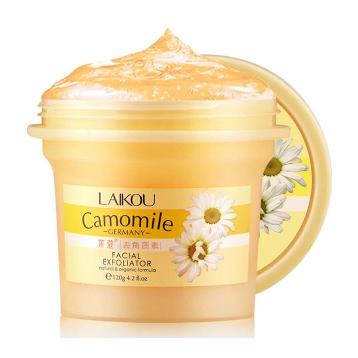 LAIKOU Camomile Exfoliating Body Scrub Gel - 120g
