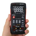 BSIDE Digital Multimeter True-RMS Touch-tone Handheld Multi Meter AC DC Voltmeter 9999 Counts with Analog Bar Graph and LCD Backlit NCV Temperature Test AC/DC Voltage Ammeter Current Ohm Resistance Capacitance Frequency Duty Cycle Diode Continuity Tester. 