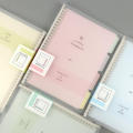 High Quality Binder Notebook Loose Leaf Spiral Notebook Paper Diary Removable Thickened Coil Notebook - Sustainable Option. 