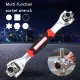 360 Degree Multipurpose Tiger Wrench 8 in 1 Tools Socket Works Universal Ratchet Spline Bolts Torx Sleeve Rotation Hand Tools .. 