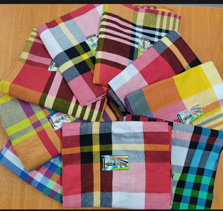 Cotton%20Panel%20Check%20Bedsheet%20Multicolor%20Only%20Bedsheet.%20(No%20Pillow%20Cover%20)%20-%20Bed%20Sheet%20-%20Image%2010
