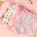 Men's Underwear Pink Cotton Cotton Fashion Boxers Cartoon Cute Printed Personality Fierce Men Pink Warm Men's Boxers. 