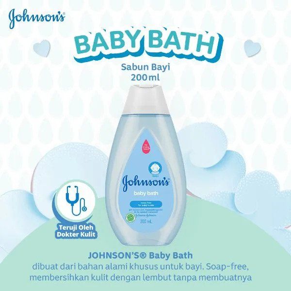 Johnsons Baby Bath(200ml)
