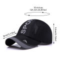 Outdoor Quick Dry Sun Hats For Men Women Summer Baseball Cap Unisex Adjustable Golf Fishing Hat.