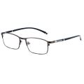 KatKani Fashion Business Eyeglasses Square Metal Ultra Light Retro Optical Prescription Glasses Full Half Frame For Men P9211. 